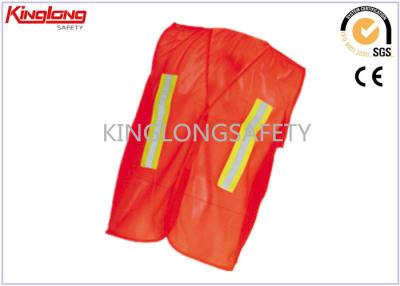 China Chaleco reflexivo protector rojo de la seguridad, seguridad hola Vis Waistcoat For Spring/otoño en venta