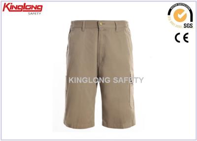 Chine Le travail 100% de la cargaison des hommes occasionnels de shorts de poche du coton 6 halète GV/CE à vendre