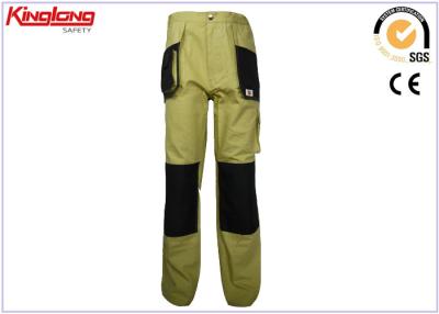 China Pantalones protectores de los pintores de la ropa de trabajo, pantalones multi del trabajo del bolsillo del tamaño extra grande en venta