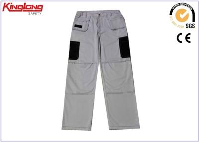 China Functional and practical painters water proof and dust proof white cargo pant with zipper for sale