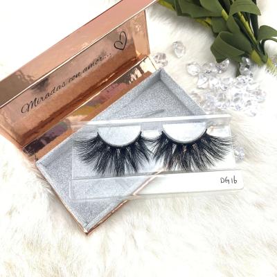 China Wholesale Soft Mink Eyelashes Handmade Strip Eyelashes Fluffy 3d Mink Eyelashes Strip Vendor for sale