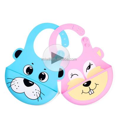 China Wholesale Customized Latex Free Silicone Baby Bibs Waterproof Plain,Cute Baby Shirt Bibs Bamboo for sale