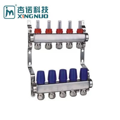 China Durable Stainless Steel 304 Manifold Nickel Plated Distribution Manifold Threaded zu verkaufen