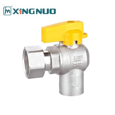 China 1/2 inch 3/4 inch AV1007-FF Brass Gas Ball Valve F3/4