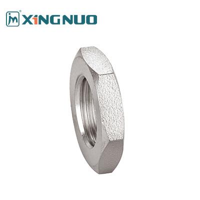 China 304 aço inoxidável fino roscado hexagonal Hex fina Jam Nut aço inoxidável Hex Locknut 3/8 