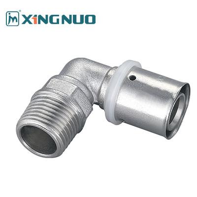 China Fittings de latón para agua Tubos de hierro para transportar agua y otros líquidos Plomería Fittings de prensa Pex en venta