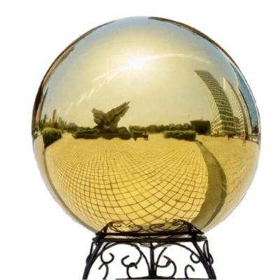 China Corrosion Resistance Indoor Mirror Polished Stainless Steel Spheres Decor Ball Cavity Metal Outdoor Stainless Steel Decorative Balls For Outdoor for sale