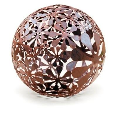 China Polished And Carved Outdoor Sculpture Europe Metal Opens Globes Stainless Steel Decorative Sculpture For Outdoor for sale