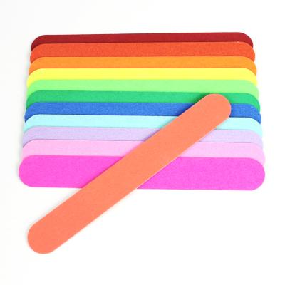 China Wholesale Cheap Thin Care Disposable Double Sandpaper Nail Folder Wood Nail File Manicure Care for sale