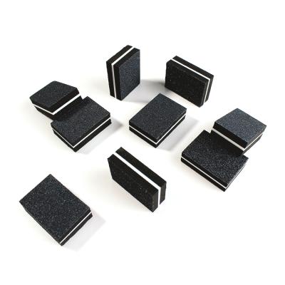 China Wholesale Disposable Sponge Nail Pad Sponge Nail Pad Block Cheap Dismountable Black Block Nail Pad Small for sale