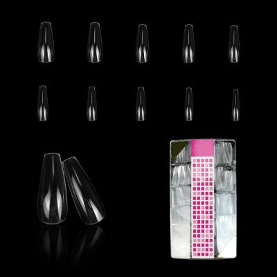 China Manicure Extension Tips Luxury Press On Nails DIY Full Cover Fake Nails Clear Coffin Fake Nails Online for sale