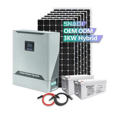 China SNAT-NKM MPPT pv inverter 24V 48V 5000/3000/1000 watt 5KW 5KVA 1000w pure sine wave hybrid off grid inverters for sale