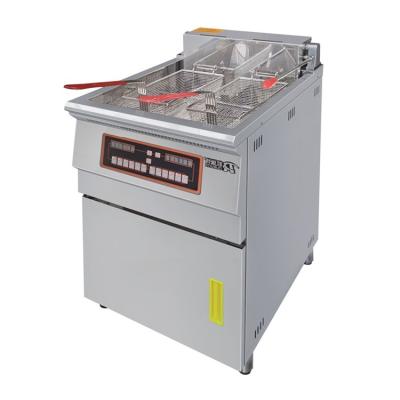 China Hotels Guaranteed Quality Commercial Chicken Chips Frying Deep Pressure Electricfryer with Cabinet for sale