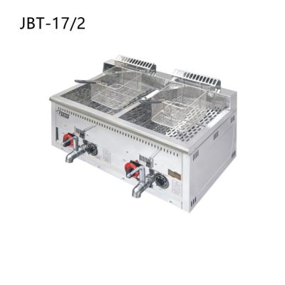 China Frying New Arrival Latest Design Timer Countertop Gas Fryer Machine for sale