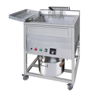 China Commercial Floor Type Electric Deep Fryers Fish Fryer Oil Fryer Hotels Commercial Water Saving Floor Type for sale