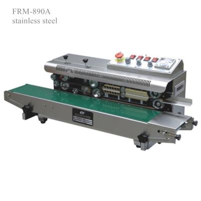 China Automatic Continuous Food Food Aluminum Foil Pouch PVC Blister Sealer Heat Sealer Plastic Bag Sealing Machine for sale