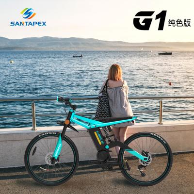 China SANTAPEX G1 48v 12.5ah Mi 350w Alloy Lithium Battery Drive Aluminum Ebik Mountain for sale