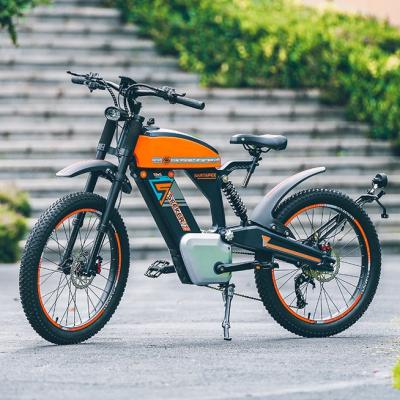 China Forging new design 500w aluminum alloy SANTAPEX fat tire mountain bike electric bicycle made in china for sale