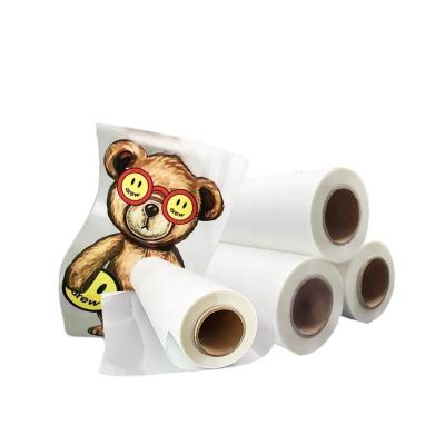 China Crida Textiles Customized Direct To Film 30CM*100M /60CM*100M PET Transfer Film Roll For DTF Printing for sale