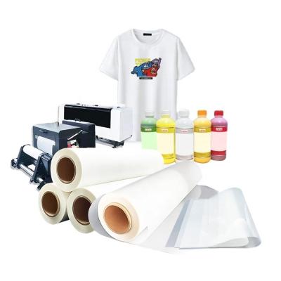 China Apparel Crida Factory Direct Selling Skin Heat Transfer Printing Film DTF Hot Pet Roll 60cm 30cm 33cm A3 A4 For T-shirt Printer for sale