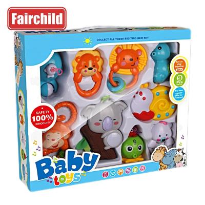 China Toy Early Educational Baby Wrist Battery Operated Ratchets Children Mobile Baby Toys Musical Toys Plastic Rattle for sale