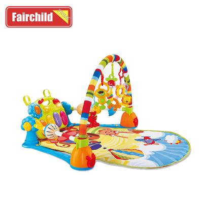 China Toy High Quality Educational 5 in 1 Fitness Frame Piano Gym Mat Baby Gym Activity Play Educational Mat for sale