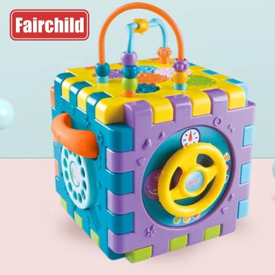 China DIY TOY Early Educational Toys Baby Activity Cube 6 In 1 Building Blocks For Children DIY Assembling Blocks Toy for sale