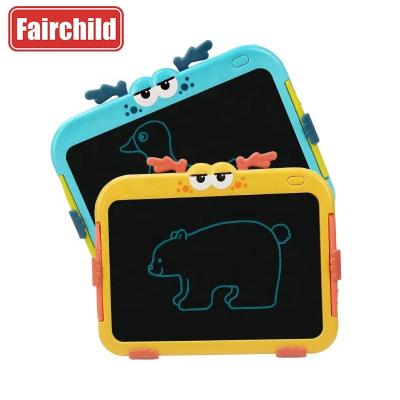 China Painting Learn 10.5 Inch Large Magic Jigsaw Puzzle Wordpad LCD Sketchbook Baby Magnetic Artist Children Drawing Board for sale