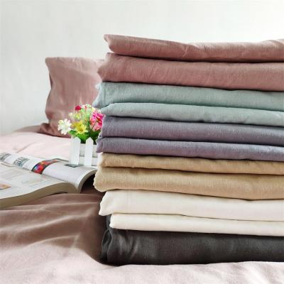 China Wholesaler supply high breathable fabric 100%linen fabric for garment and home textile for sale