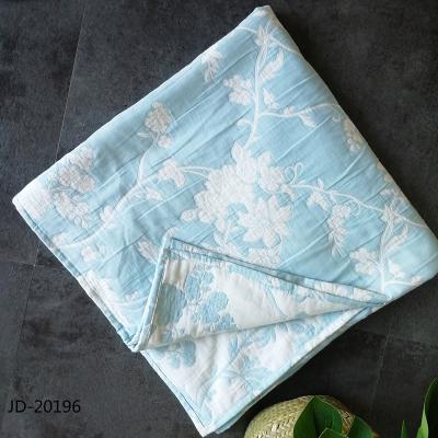 China Wholesale Anti-static Cotton Soft Quilting Baby Blanket Washable Travel Blankets for sale