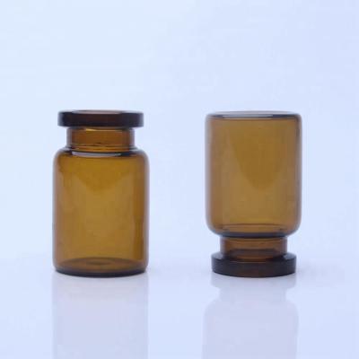 China Personal Care Packaging 5ml Amber Glass Vial For Serum for sale