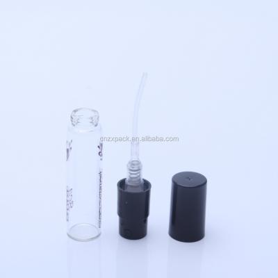 China Personal Care Perfume Sample Bag 0.8ml 1ml 2ml 3ml 5ml Mini Glass Tester Vials For for sale