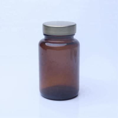 China 120ml Pharmaceutical Glass Capsule Bottle With Unishell Cap for sale