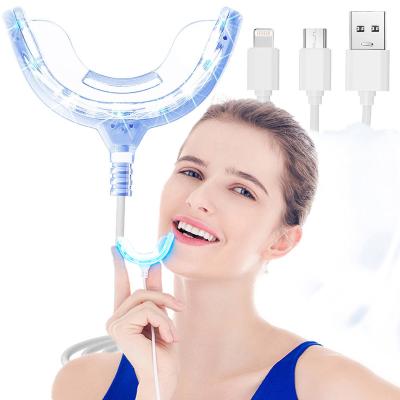 China Home Laser Teeth Whitening Professional Wholesale Led Dental Equipment Android USB Home Tooth And Type C Purchase Teeth Whitening Kit Lamp for sale