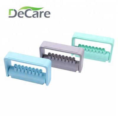 China High Quality Opening 16-Hole Endo Box For Dental Field Diamond Bur for sale