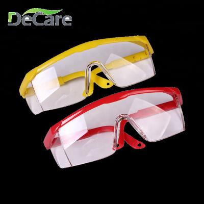 China Dental Regional Eye Protection Free Sample Anti-fog Adjustable Safety Glasses for sale