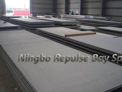 China Stainless Steel Sheet Metal Grade 201 410 310S, No.4 With White PVC With ISO BV Certification for sale