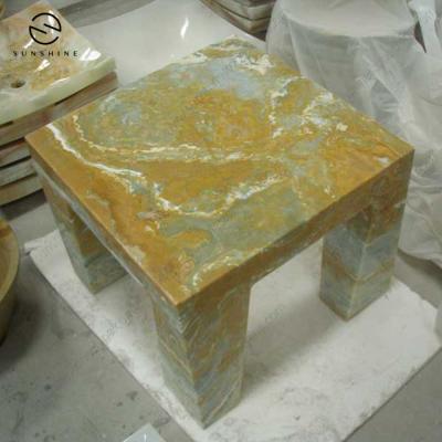 China Modern Simple Modern Marble Table Top Square Sofa Side Table Home Office Furniture for sale