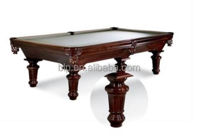 China Pocket BLP Pool Leather Solid Wood Snooker Table For Tournament Use for sale