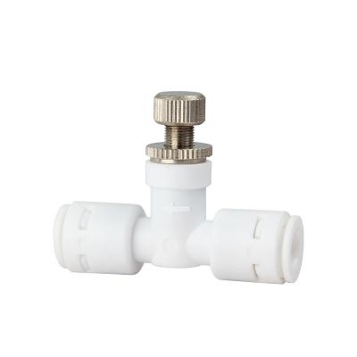 China Sewage Functional Low Quick Connection Needle Valve Accessories 2-Minute Bands General Locking Control Valve for sale