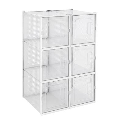 China New Patent Viable Side Open Clear Transparent Stackable Shoes Storage Shoe Rack Box For Entrance for sale