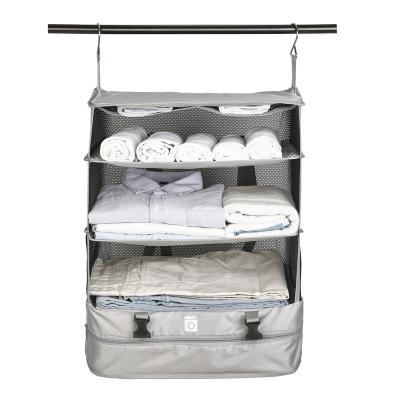 China NATIONAL Collapsible Hanging Mobile Storage Organizer Travel Cabinet Space Saver Patent for sale