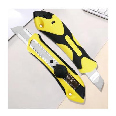 China Hot Selling Quick-change Snap Off Rotary Blade Push Utility Knife for sale