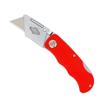 China Slide Open High Quality Folding Knife With 5pcs Spare Blade for sale