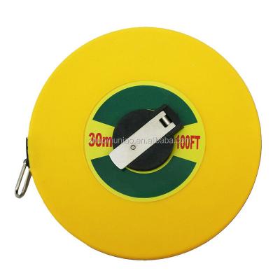 China Portable 30m Round Fiberglass Soft Tape Measure Tape for sale