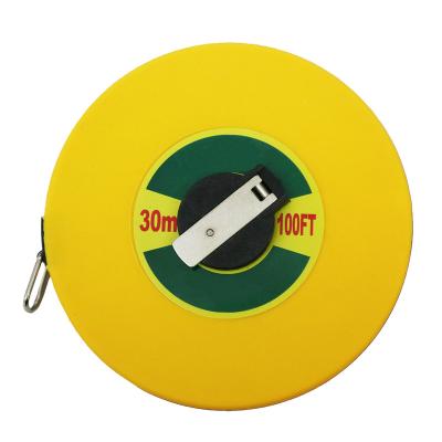 China 30M Long Soft Fiberglass Retractable Measuring Plastic Tape Measure The Body Cloth Sewing Tailor Cloth for sale