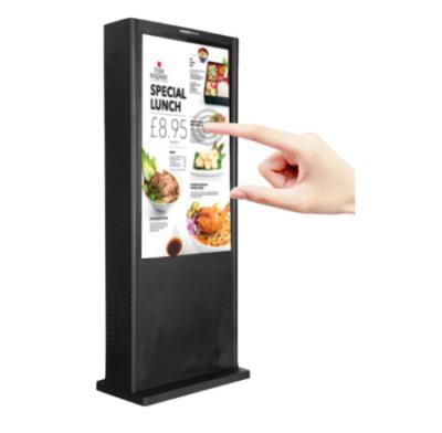 China 32 43 55 65 Inch Full HD Outdoor Lcd Advertising Display Device 2000 Nits 75 Digital Signage for sale