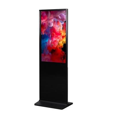 China 43 Inch Indoor High Quality Indoor Floor Standing Digital Signage Display Kiosk Touch Screen Totem for sale