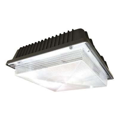 China New Hotel Structure PC Cover LED Canopy Gas Station Light for sale