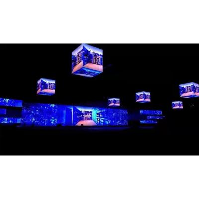 China China wholesale price outdoor led display P4 led cube display for sale